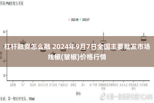 杠杆融资怎么融 2024年9月7日全国主要批发市场线椒(皱椒)价格行情